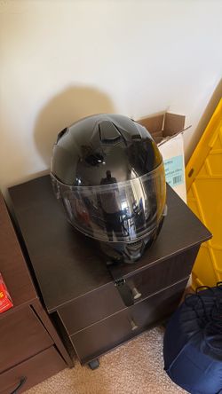 Motorcycle helmet. Large