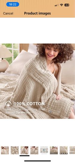 100% cotton  blanket