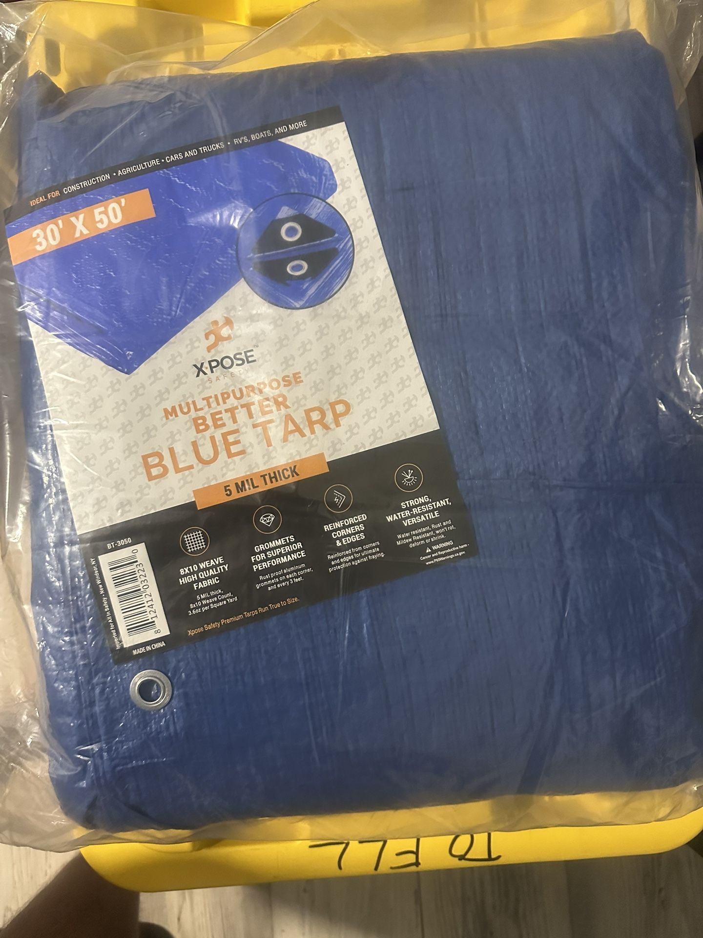 X Pose 30x50 Tarps
