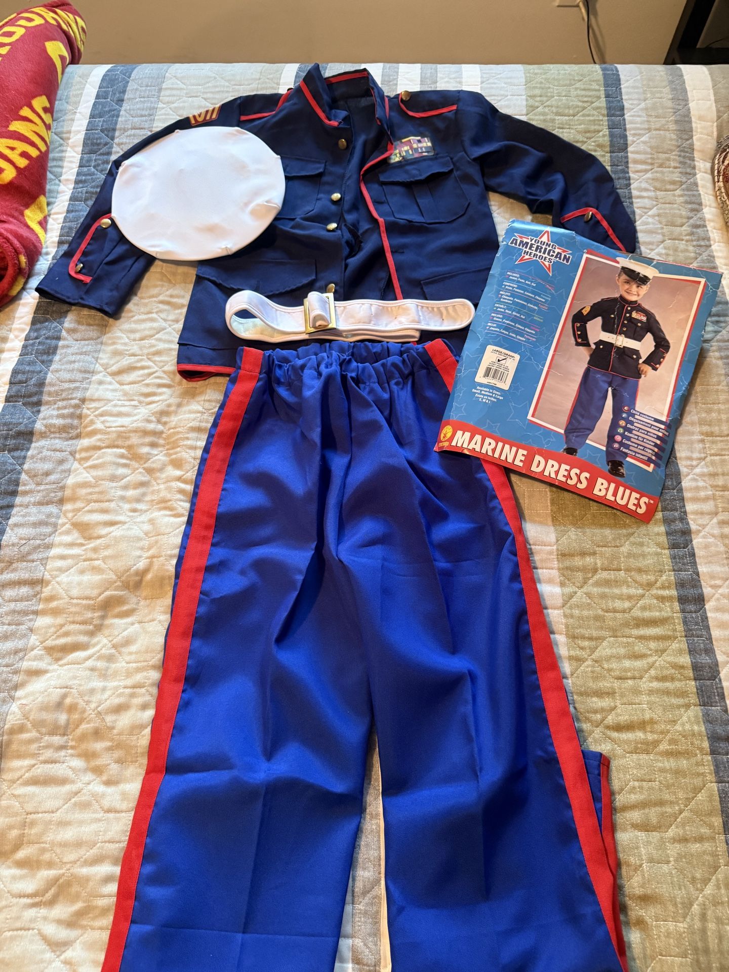 Marine Dress, Blues Size: (Large) Boys