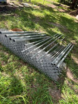 Fence Chain Link 6" Feet, Also Include everything in the Photos