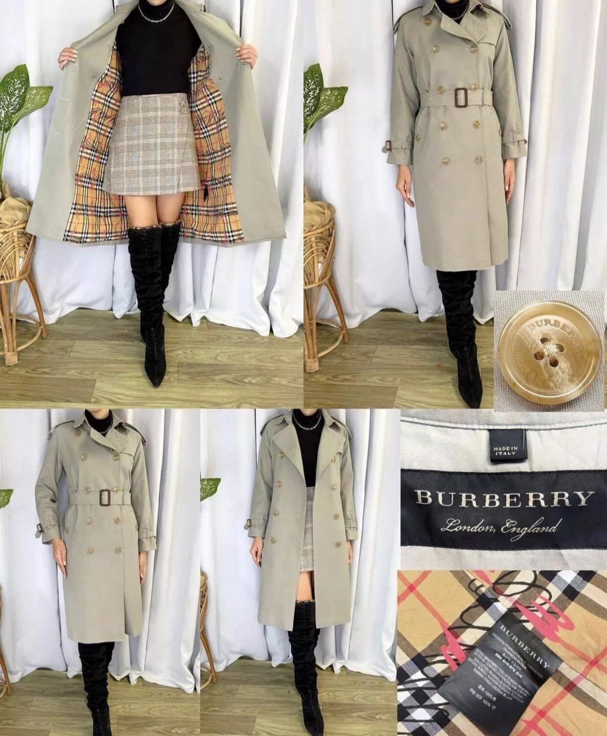Burberry Lightweight Coat For Women