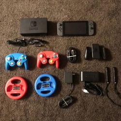 NINTENDO SWITCH BUNDLE with 120 GAMES and Many Extras