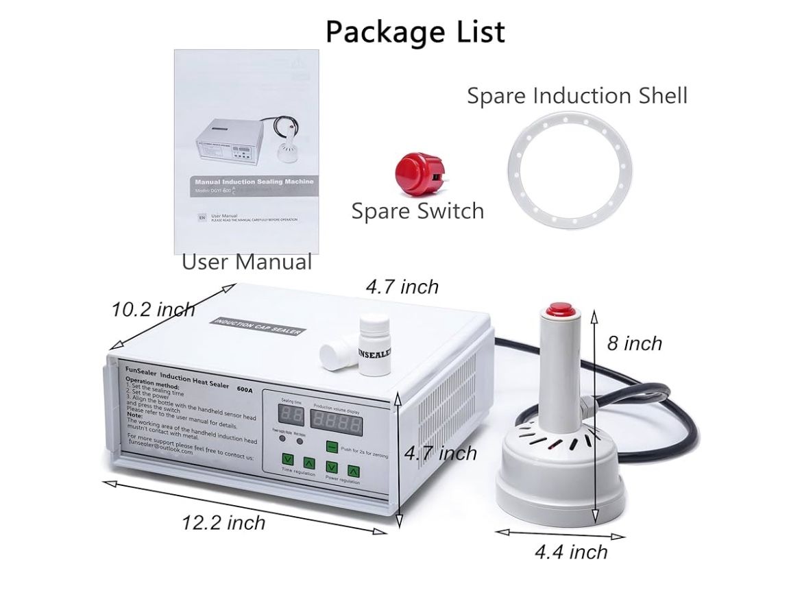 Fun Sealer Induction Heat Sealer