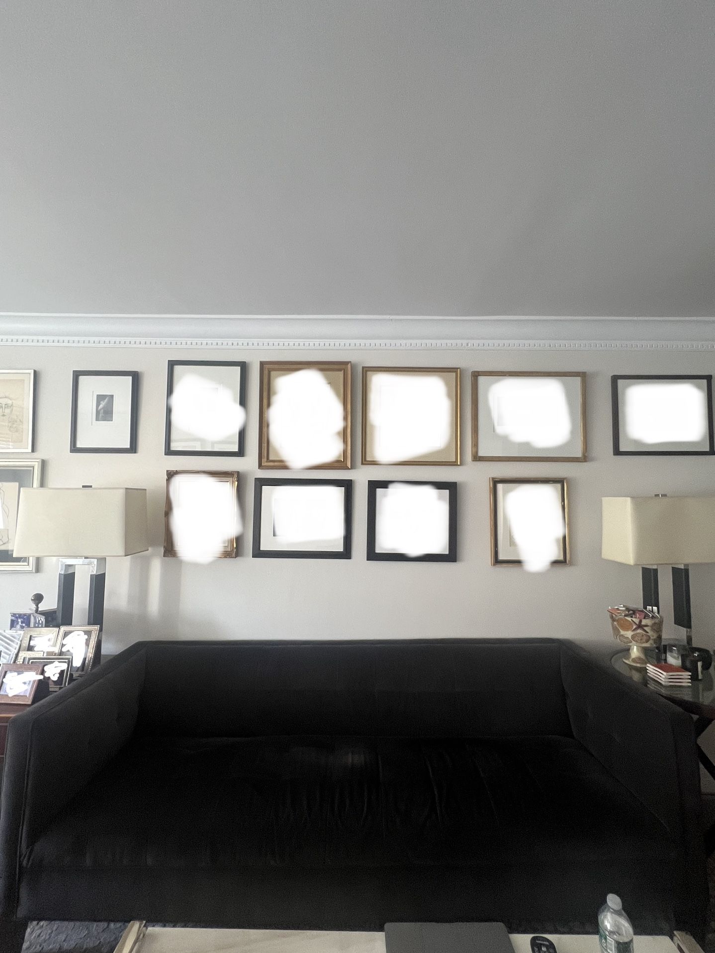 Whitney Tufted Sofa - Vance Charcoal