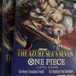 One Piece Sleeved Booster Packs