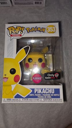 Pikachu 353 flocked funko pop