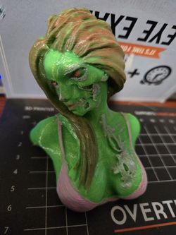 Green Girl 3d Print