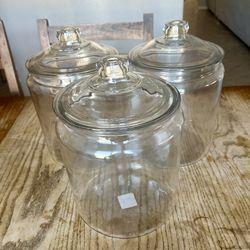 Clear Glass Jars