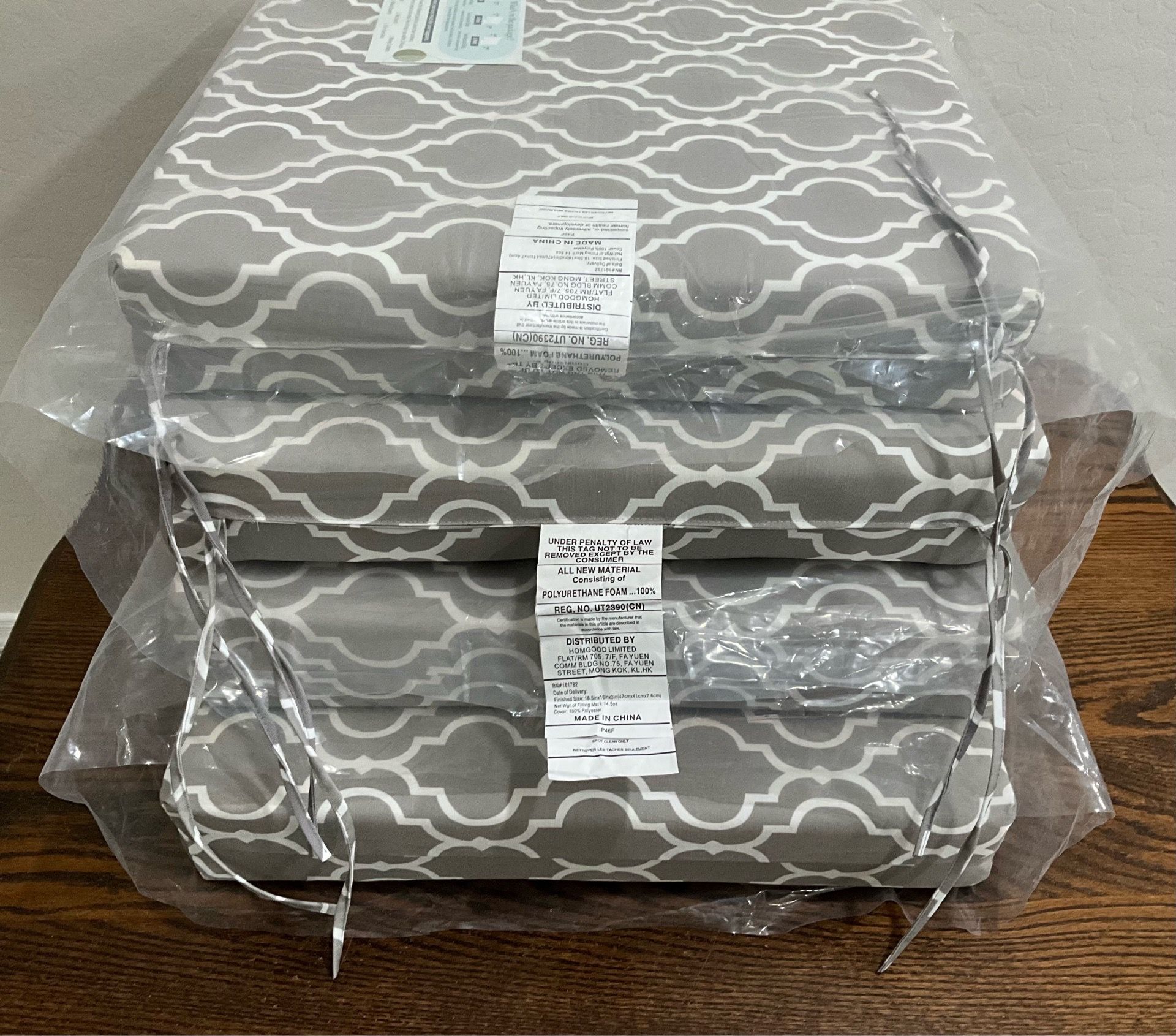 Seat cushions