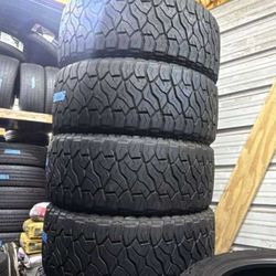 35 X 12.50 R26 Set of 4 Used Tires
