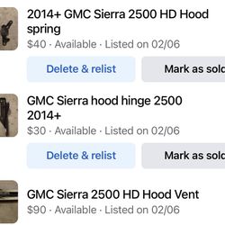 Hood Hd GMC Sierra 2014-2018