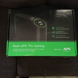 Back-UPS Pro Gaming