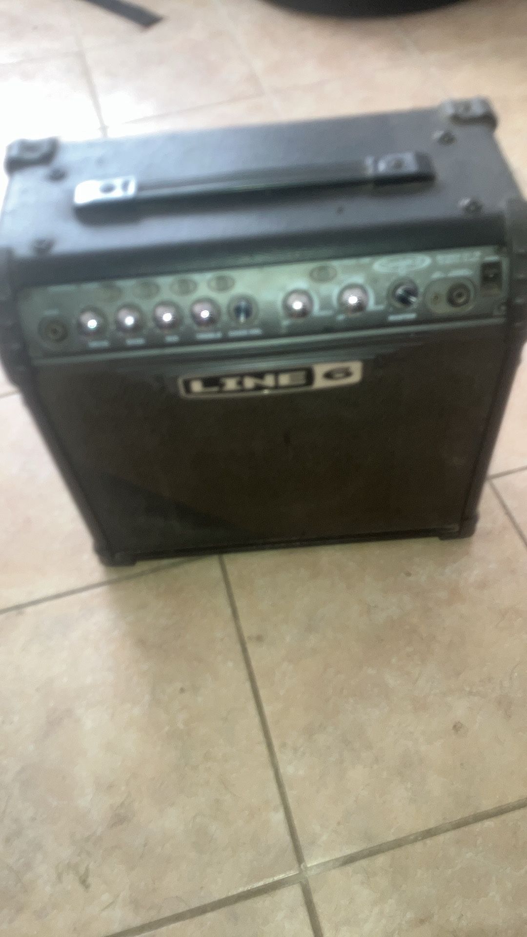 Donner Hollow Body And Line 6 Amp