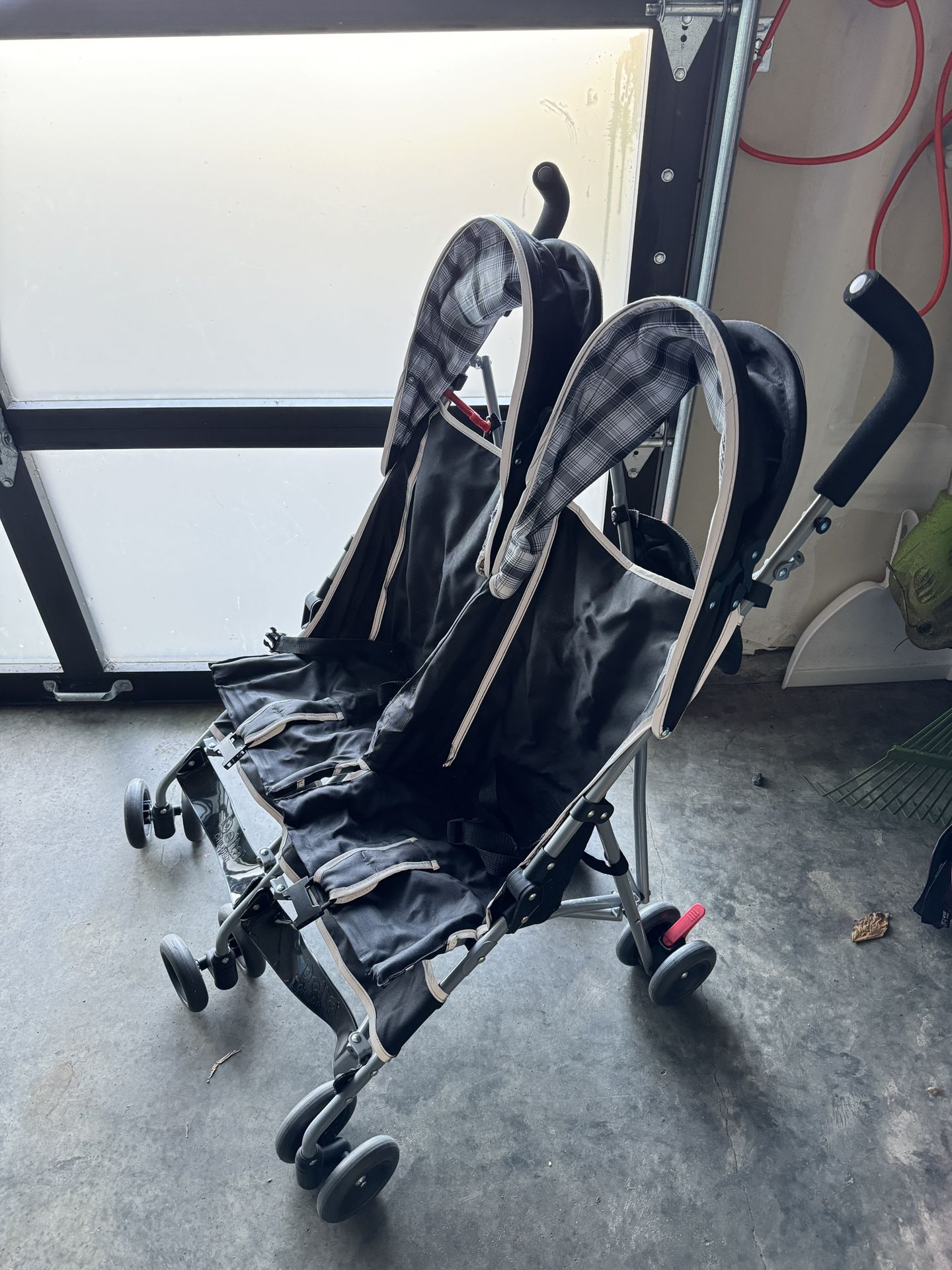 Collapsible Double Stroller