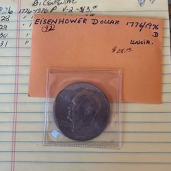 Eisenhower Dollar Bicentennial D