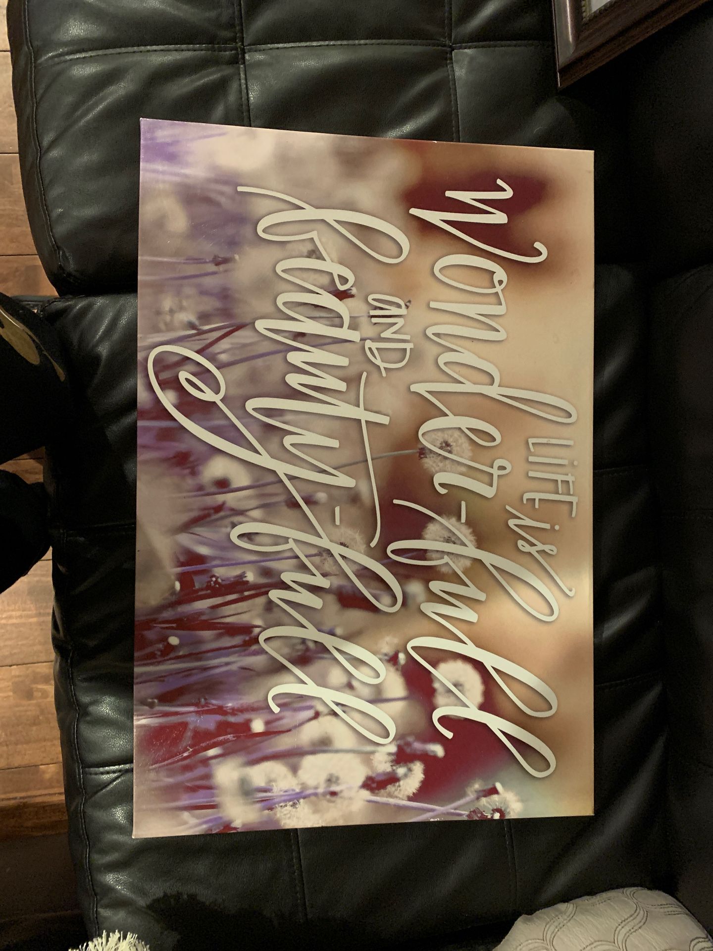 Art canvas with painting