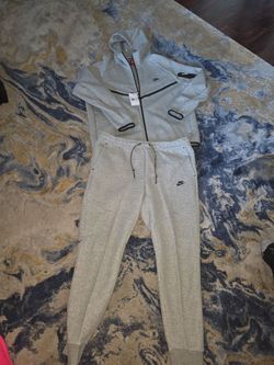 Nike Tech Fleece Tracksuit Set Gray 2x