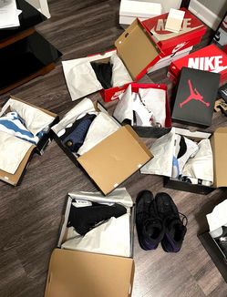 Nike Air Jordan Sneaker Collection – Multiple Pairs