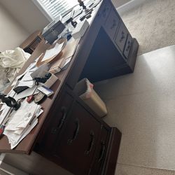 2 Beautiful Nice Size Office Desks 