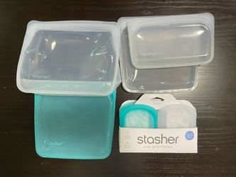 Stasher Premium Silicone Reusable Food Storage