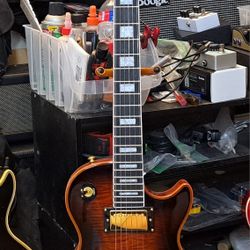 Gibson Les Paul Orange Widow Replica 