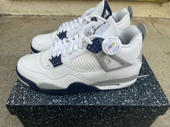 DS Jordan 4 Navy Sz 10.5