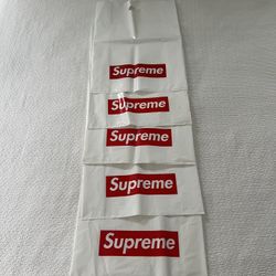 Supreme box logo bags
