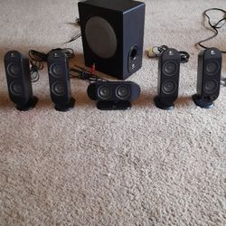 Logitech P.C. Surround Sound Speaker System 