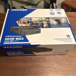 Kicker HS10 Hideaway Subwoofer