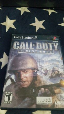 call of duty finest hour (ps2)