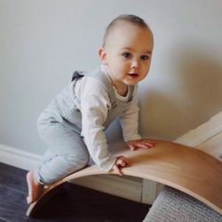 Kinderfeets, Kinderboard, Waldorf Original Wooden Balance Board