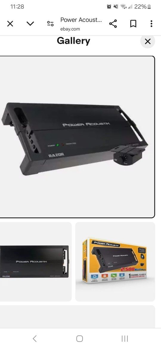 Power Acustic Amp