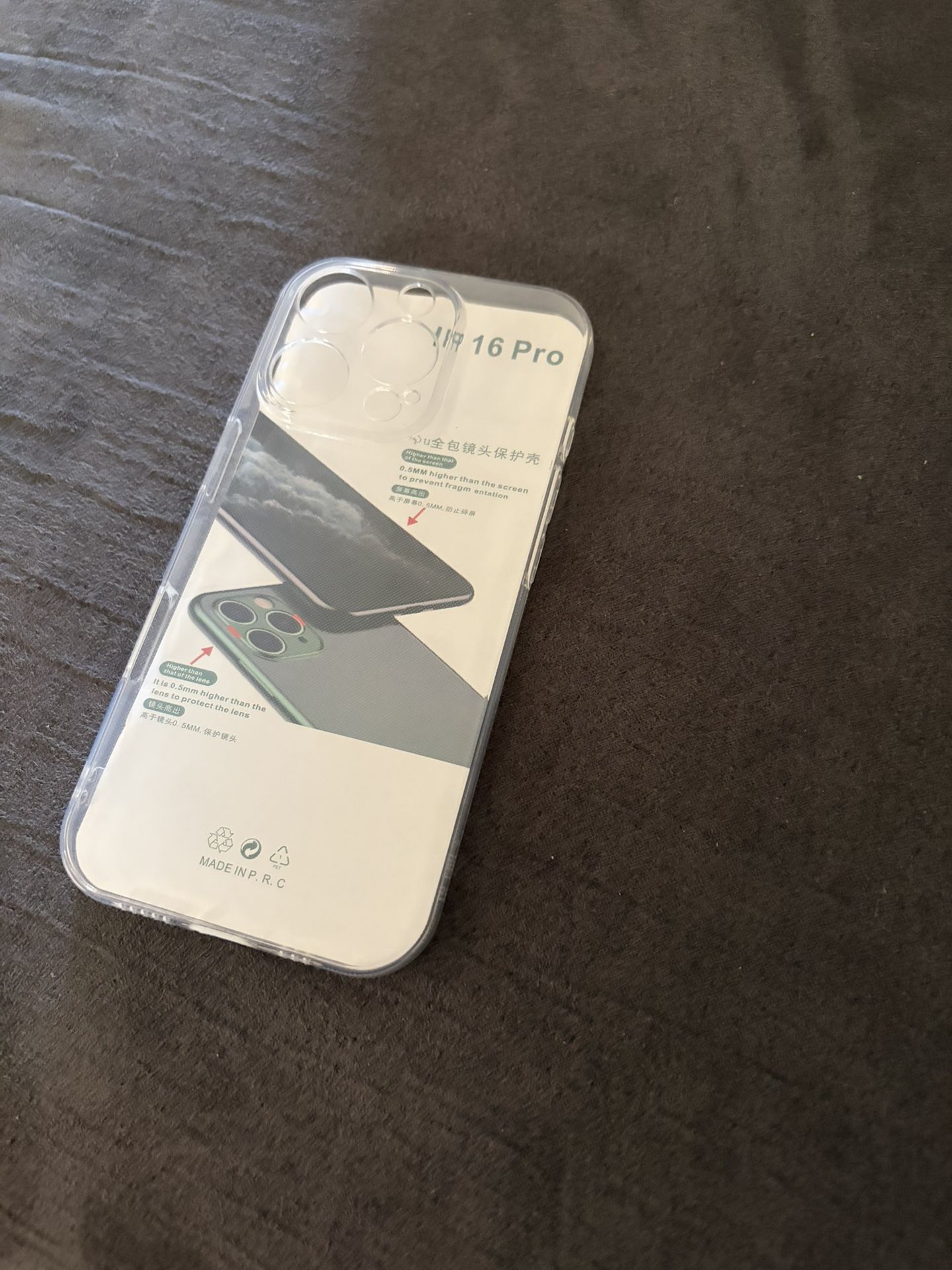 iPhone 16 Pro Clear Thin Case