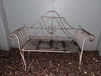 Rustic Shabby Chic Garden Patio Bench Seat