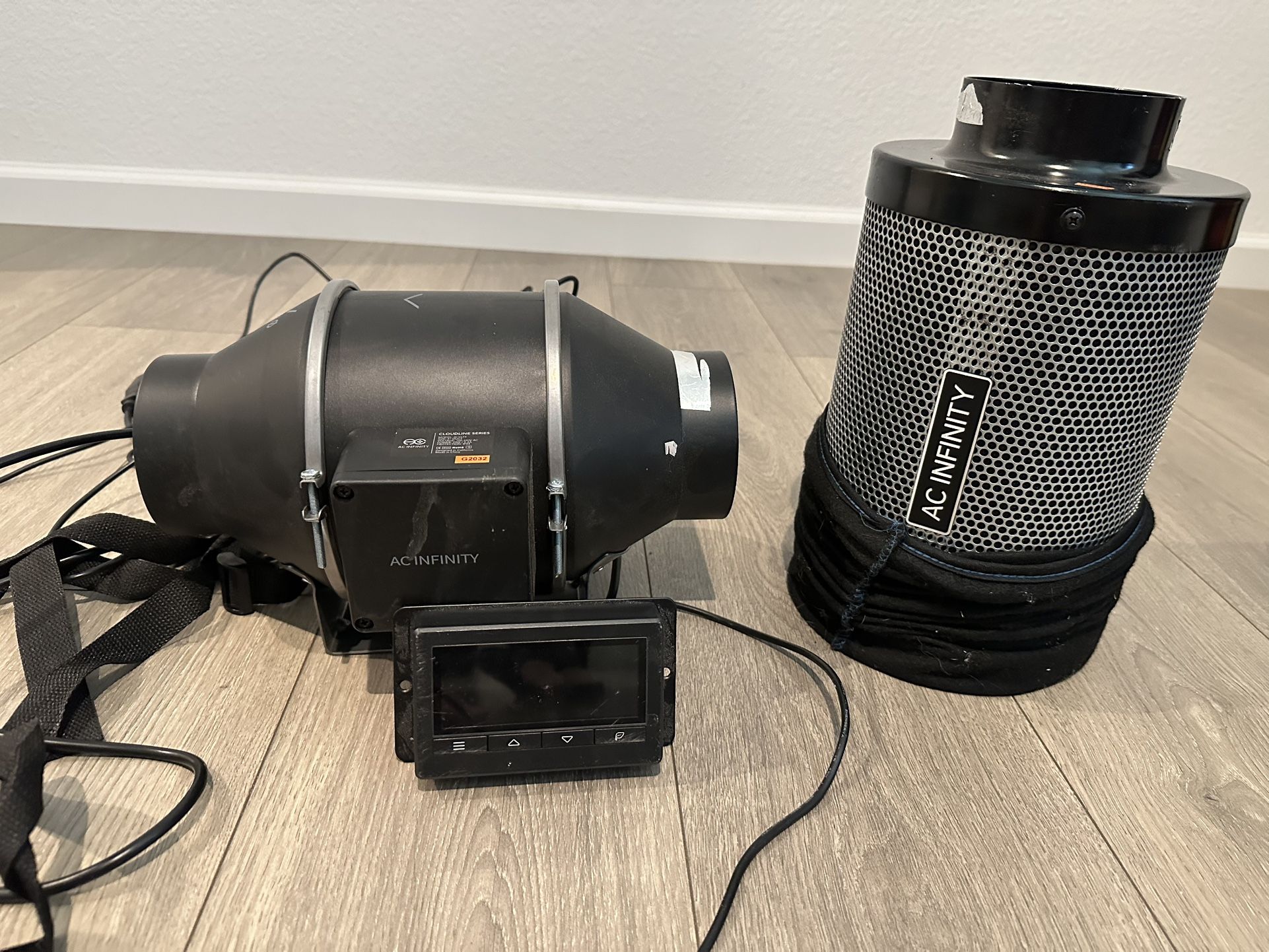 AC Infinity Cloud line Fan And Carbon Filter