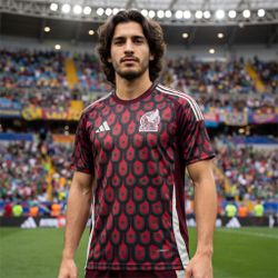 Adidas Mexico 24 Jersey, Red Multicolor, XL pictured, S through XL Available, Snake Print, Brand New,