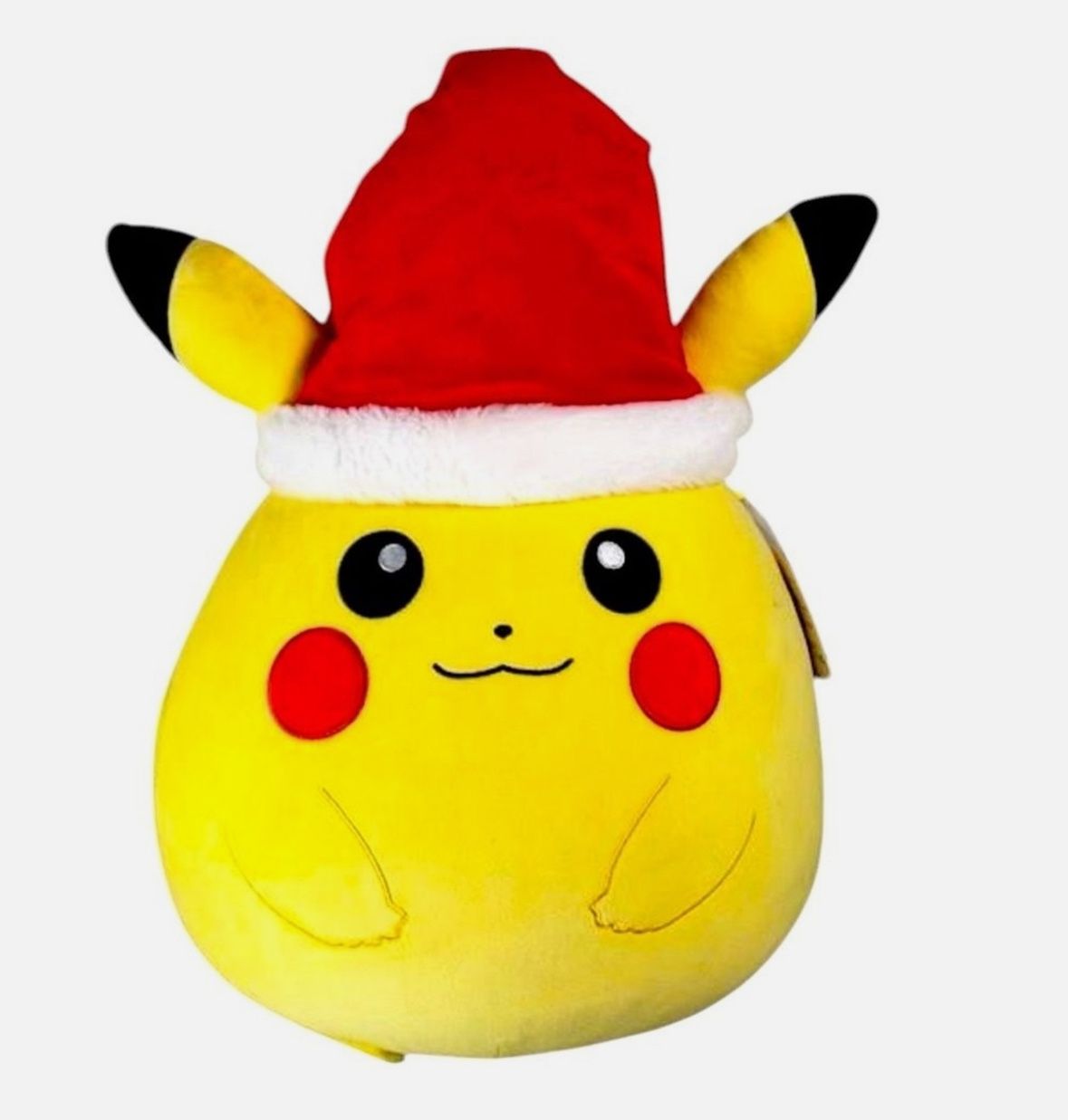 Squishmallow Pikachu 24” – Christmas Holiday Edition