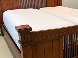 Twin XL Memory Foam Mattress Left