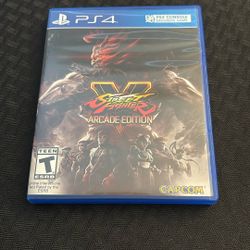 Street Fighter V (5) - PS4