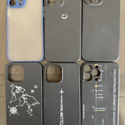 iPhone 13 Pro Max Cases - 6 Pieces