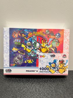 Pokemon Worlds Puzzle 1000 Piece 2026 San Francisco Exclusive WCS