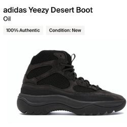 Yeezy Adidas Desert Boot Oil Size 5