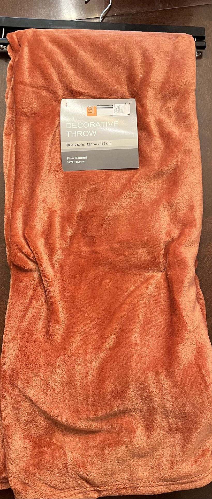Redwood Throw Blanket, 50”x60”, super soft & warm