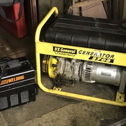 Generator $200.00 And Welder $150.00