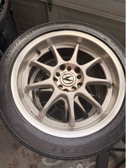 Universal 17 inch rims and Tires *** Great Condition  ***