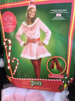 Jovi Christmas Dress. One Size Fit Most. From The Movie “Elf “. Dress & Hat Only