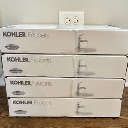 KOHLER Rubicon Single Hole Single Handle Bathroom Faucet in Polished Chrome