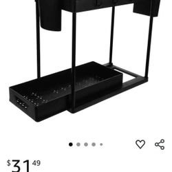 Set Of 2 Undersink Cabinet Organizers 