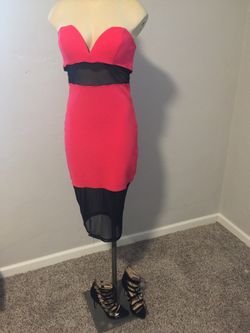 Pink/ red Dress